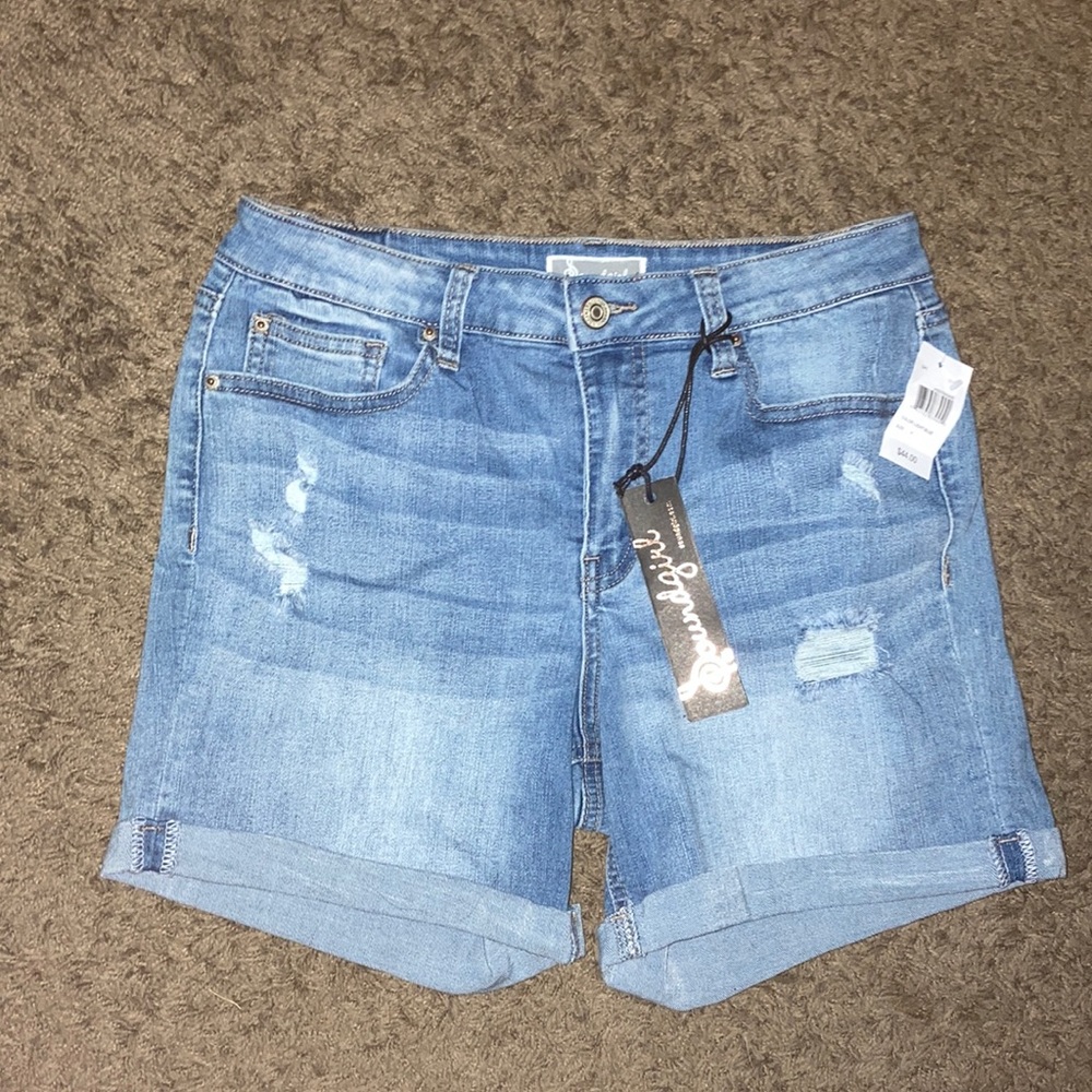 Women jean shorts